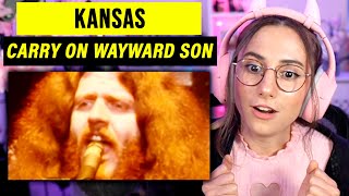 Kansas  Carry on Wayward Son  Singer Reacts amp Musician Analysis [upl. by Yeca364]