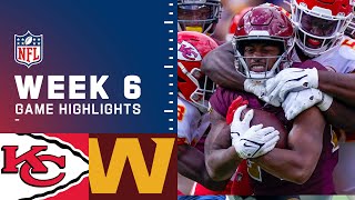 Chiefs vs Washington Football Team Week 6 Highlights  NFL 2021 [upl. by Ttevi789]