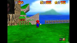 live twitch gioco richiesto followers super mario64 parte 13 isola grande picola 100 monete e rosse [upl. by Supen]