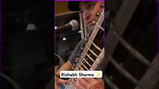 Rishabh Rikhirim Sharma  Making Of Chanakya ❣️✨ sitar classicalimusic icmtabla shorts [upl. by Carma]