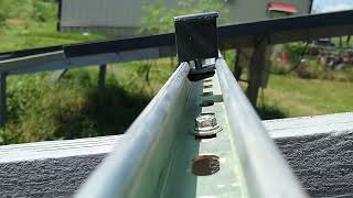 DIY Unistrut Solar Panel Rail Mid and End Clamps [upl. by Brubaker958]