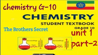 chemistry grade 10 unit 1writing chemical equation [upl. by Aromas]