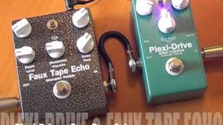 Wampler Pedals PlexiDrive amp Faux Tape Echo no talk edit [upl. by Wearing]