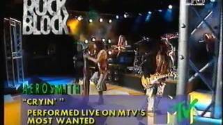 Aerosmith cryin live on MTV [upl. by Lacim833]