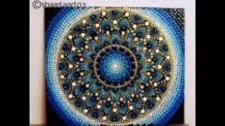 Dot mandala painting 5 complete video tutorial by shwetaart03 [upl. by Zeeba]