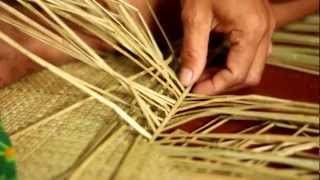 Ecofriendly Philippine mats Banig  a symbol of Filipino culture [upl. by Tadeo329]