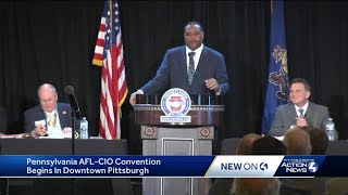 Pennsylvania AFLCIO convention held in Pittsburgh [upl. by Torrlow360]