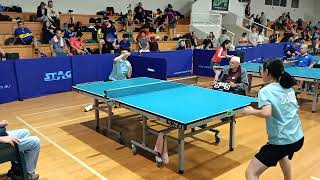 2024 suns open championship div 3 final Amy Cai vs Ian Kim set 4 [upl. by Tristas]