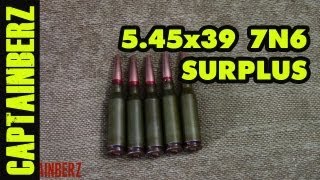 545x39 7N6 53gr Soviet Surplus Ammo [upl. by Jonas]