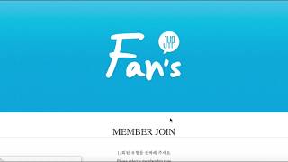 TUTORIAL 6TH Generation Fanclub Membership  YES24 Tickets Signup [upl. by Stillas]