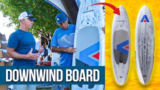 Armie Armstrong Introduces Downwind Wing SUP Foil Board  Armstrongs Latest Foil Boards [upl. by Anirt]