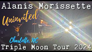 ALANIS MORISSETTE Live 2024  Triple Moon Tour  UNINVITED  Charlotte NC  June 26 2024 [upl. by Lay172]