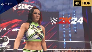 WWE 2K24 Summerslam  Bayley vs Nia Jax  Womens Championship  PS5™ 4K60 [upl. by Arodaeht]