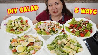 5 Vegetable Salad Ideas [upl. by Galloway86]