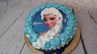 Elsa die Eiskönigin Torte zum Geburtstag [upl. by Bruckner]