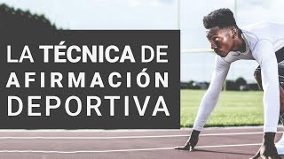 Técnica de afirmación deportiva  motivacion personal crecimiento superacion personal autoestima [upl. by Libb]