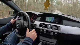 BMW 530D E60 231HP TEST DRIVE 4K [upl. by Yelkreb340]