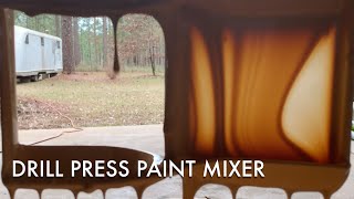 Drill Press Paint Mixer  Buck Rivet Report Episode 5 Short Take [upl. by Anar761]