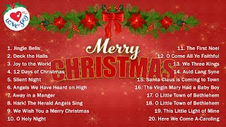 Top 50 Christmas Carols of All Time 🎄 Merry Christmas 2024 🌟 [upl. by Sianna]