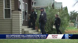 DOC checking on convicted sex offenders over Halloween weekend [upl. by Walczak]