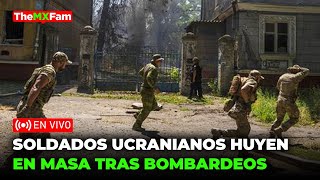 DESERCIONES MASIVAS EN EL EJERCITO UCRANIANO PANICO TRAS BOMBARDEOS CON FAB  TheMXFam [upl. by Eilrak]