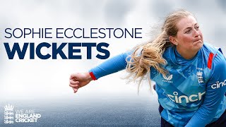 LeftArm Spin  Sophie Ecclestone’s Bowling Spell vs Pakistan  England Women 2024 [upl. by Worrell]