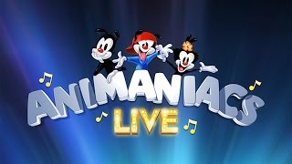 The Animaniacs theme song LIVE by the voices of Yakko Wakko amp Dot [upl. by Perot74]