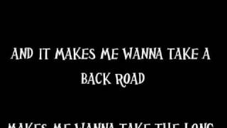 Take a Back Road By Rodney Atkins Lyrics [upl. by Ditzel]