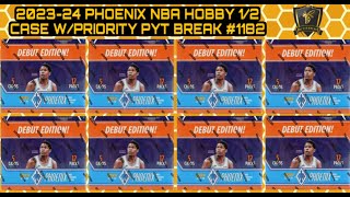 Buzzer Breaks Sports Cards  202324 NBA Phoenix 12 amp 12 Case PYT Break 1182 1183 [upl. by Danais]