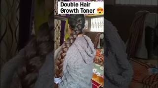 Double Hair Growth Toner For Fast Hair growth ❤️haircare ytshorts viralvideo shorts [upl. by Putnem]