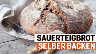 Frisches Bauernbrot backen Landwirtin verrät ihr Rezept vom Hof [upl. by Mutat]