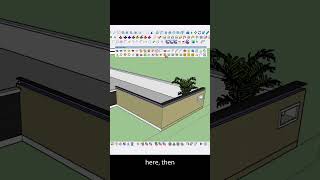 sketchup free plugin tips  copy model along line in one click  jhs powerbar plugin [upl. by Anitneuq]