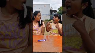 Marshmallow eating challange ahhh 😱TomampJerry 🤣DiyaIshwarya shorts viral [upl. by Enid]