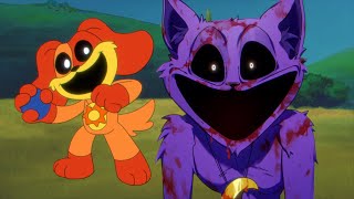 Smiling Critters Cartoon Unused Ending Poppy Playtime 3 Animation [upl. by Ateuqahs]