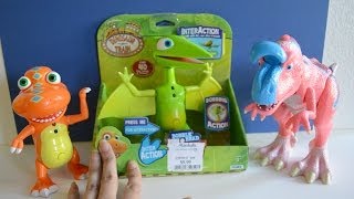 Dinosaur Train toys InterAction Tiny Pteranodon interactive toy videos for children dino collection [upl. by Reviere539]