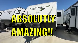 MY FAVORITE 2025 travel trailer under 31 feetSO FAR2025 Starcraft 252RB travel trailer [upl. by Aicetal]