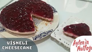 Vişneli Cheesecake Nasıl Yapılır [upl. by Fanya]