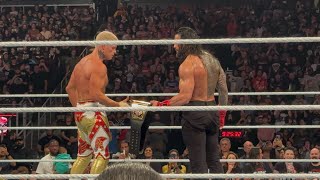 THE ROCK RETURNS  WWE Bad Blood 🩸  Final moments of the Show 4K [upl. by Ennaeel]