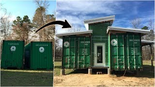 TIMELAPSE One Year Building Our OFF GRID Home [upl. by Sakmar846]