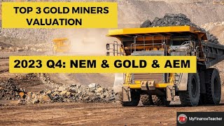 Gold miners Newmont Barrick Agnico  31 Mar 2024 [upl. by Alaric]