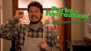 Parks and Recreation  BEST OF Andy Dwyer Bloopers [upl. by Lantz692]