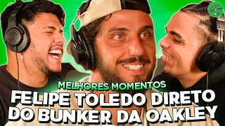 FILIPE TOLEDO DIRETO DO BUNKER DA OAKLEY EM LOS ANGELES NO PODPAH  MELHORES MOMENTOS [upl. by Yamauchi]