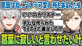 【ChroNoiR過去切り抜き】会話にてぇてぇしかない叶と葛葉【にじさんじ切り抜き葛葉叶くろのわツイキャス】 [upl. by Nosyerg]