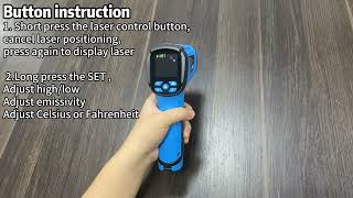 mestek IR05 Pyrometer Digital Infrared Thermometer gun [upl. by Joette]