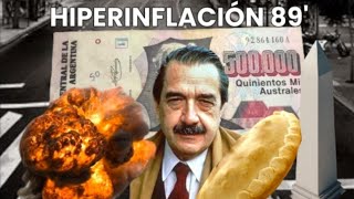 La hiperinflación de 1989 explicada en detalle Argentina [upl. by Pattani743]