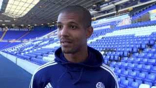 JERMAINE BECKFORD Striker speaks after Birmingham win [upl. by Benedikt]