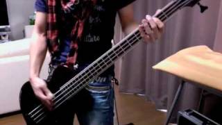 DIR EN GREY raison detre Bass cover [upl. by Eyde269]