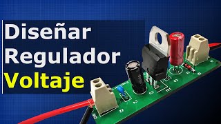 Tutorial de Diseño Regulador de 5V  Cómo funciona cómo diseñar PCB Altium regulador de voltaje [upl. by Sang]