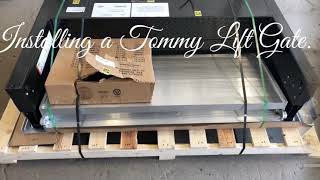 Installing a Tommy Lift Gate on a Chevrolet Silverado HD 3500 [upl. by Eiramac]