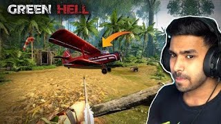 I FOUND AN AIRSTRIP IN JUNGLE  GREEN HELL GAMEPLAY 10 I Techno Gamerz [upl. by Ennoved571]